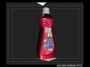 wisk wash detergent bottle Modello 3D