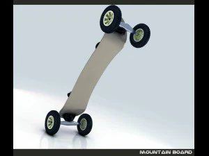 mountain board 3D Model