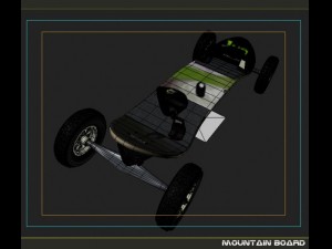 mountain board 3D Model