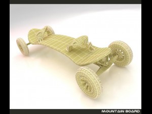 mountain board 3D Model