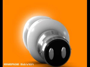 energy saver light bulbs 3D Model