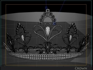 crown Modelo 3D