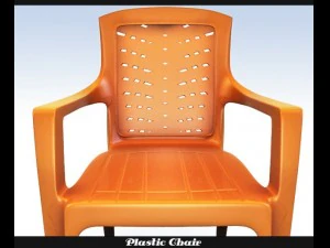 플라스틱 의자 3D 모델