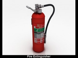 fire extinguisher 3D Model