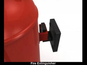 आग बुझाने का यंत्र 3D मॉडल