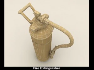 आग बुझाने का यंत्र 3D मॉडल