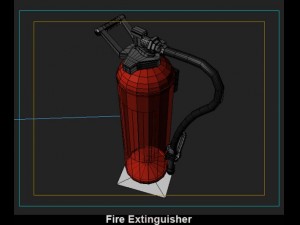 fire extinguisher Modelo 3D