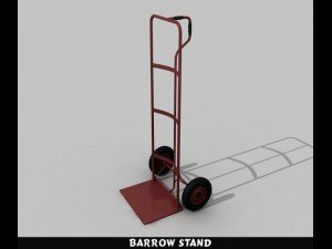 barrow stand 3D Model