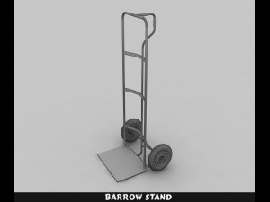 barrow stand Modelo 3D
