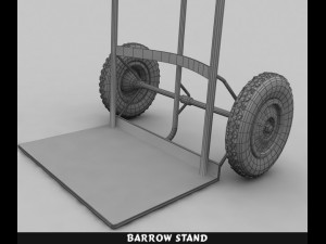 barrow stand Modelo 3D