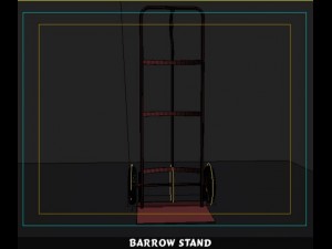 barrow stand Modelo 3D