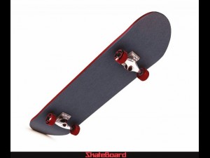 skate board 3Dモデル