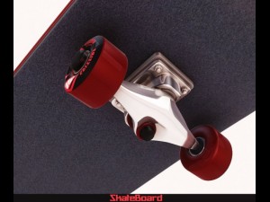 skate board 3Dモデル