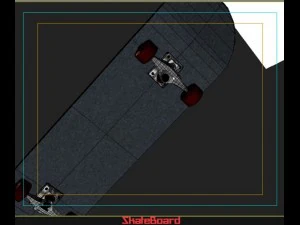 skate board 3D Model