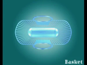 plastic basket 3D Model