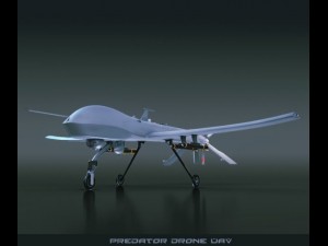 predator drone uav 3D Model