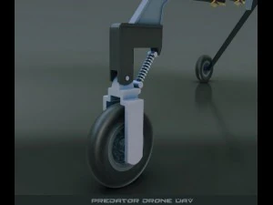 predator drone uav 3D Model