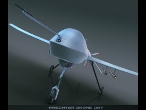 predator drone uav Modèle 3D