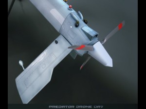 predator drone uav Modèle 3D