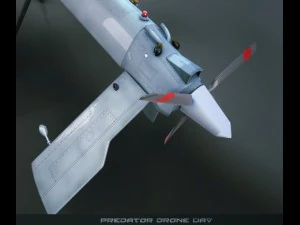 predator drone uav 3D Model