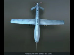 predator drone uav 3D Model