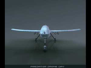 predator drone uav Modèle 3D