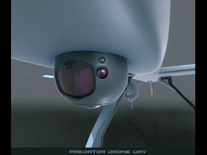 predator drone uav 3D Model