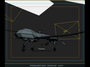 predator drone uav Modèle 3D