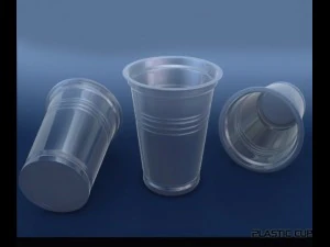 plastikowy kubek Model 3D