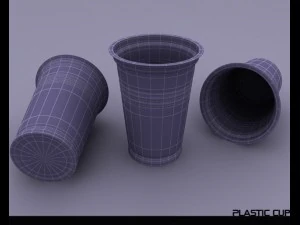 plastic cup 3D Model