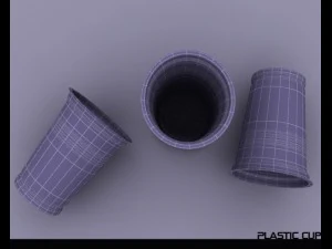 plastic cup 3D Model