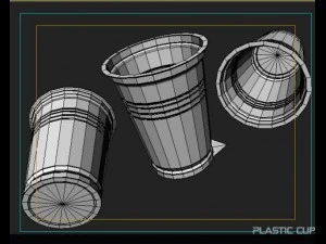plastic cup 3D Model