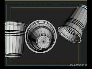 plastic cup 3D Model