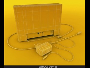 wimax device 3D 모델