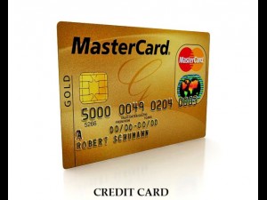 credit card 3D Модель