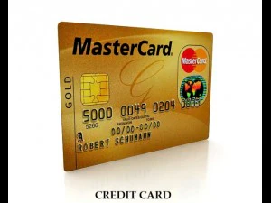 credit card 3D Model