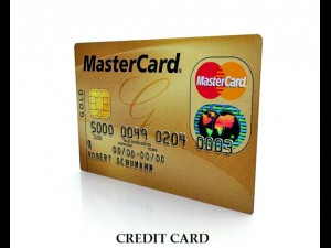 credit card 3D Модель