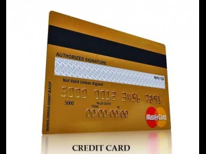 credit card 3D Model