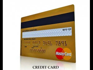 credit card 3D Model