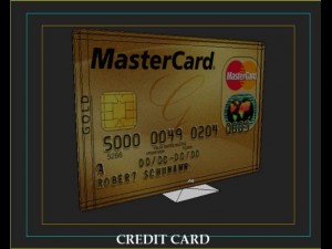 credit card 3D Модель