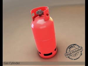 gas cylinder 3D Model