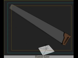 hand saw 3D Model
