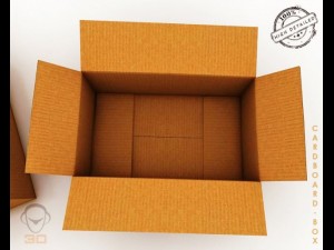 cardboard box 3D Model