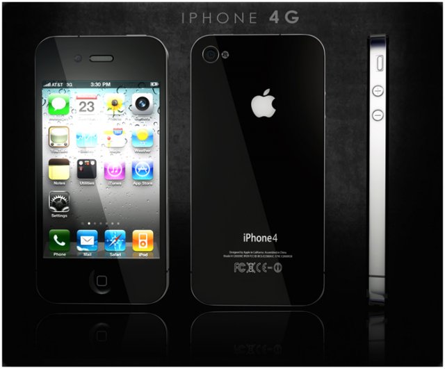apple iphone 4g Modello 3D .c4d .max .obj .3ds .fbx .stl .blend 