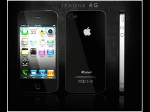 яблочный айфон 4g 3D Модель