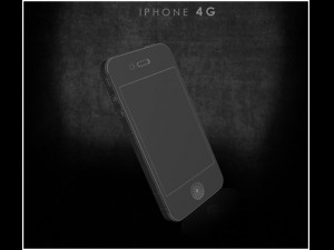 apple iphone 4g Modello 3D