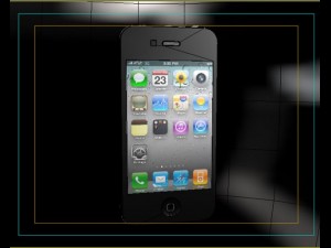 apple iphone 4g Modello 3D