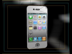apple iphone 4g Modello 3D