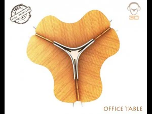 office table 3D Model