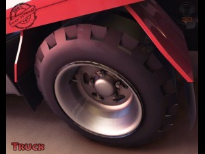 truck Modello 3D